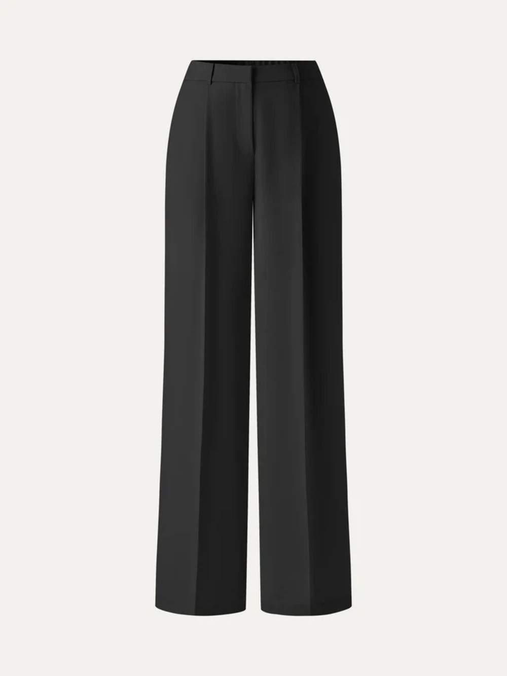 OGL Black Wide-Leg Women's Trousers